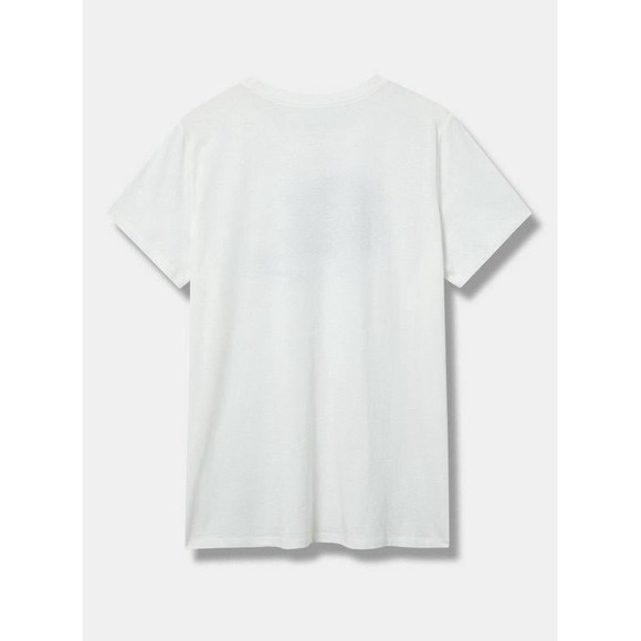 NWT Torrid Read In Peace Classic Heritage Jersey Crew Tee 1X - Picture 3 of 9